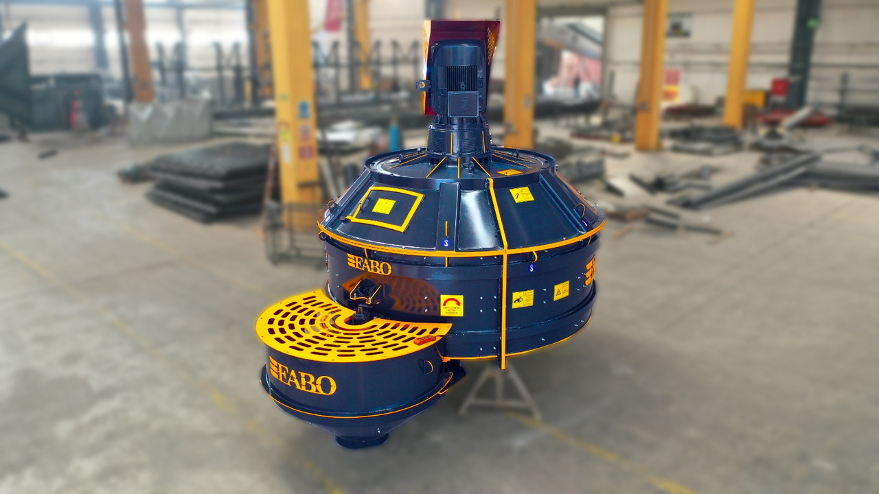 FABO twin shaft mixer - Betoniere: foto 2 FABO twin shaft mixer - Betoniere: foto 2