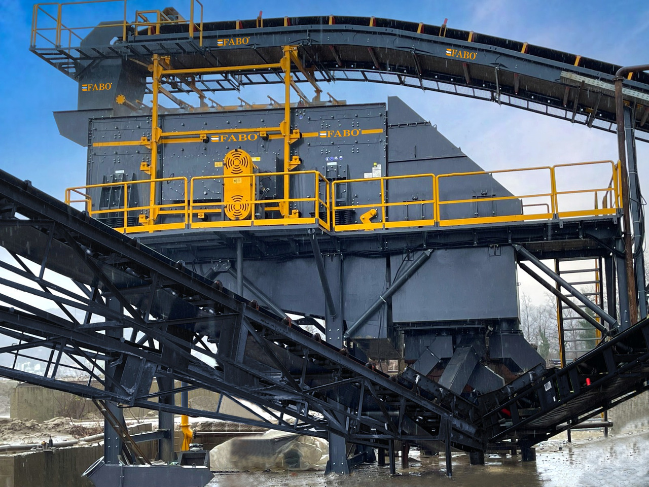 FABO vibrating screen - Makinë sitëse: foto 2 FABO vibrating screen - Makinë sitëse: foto 2