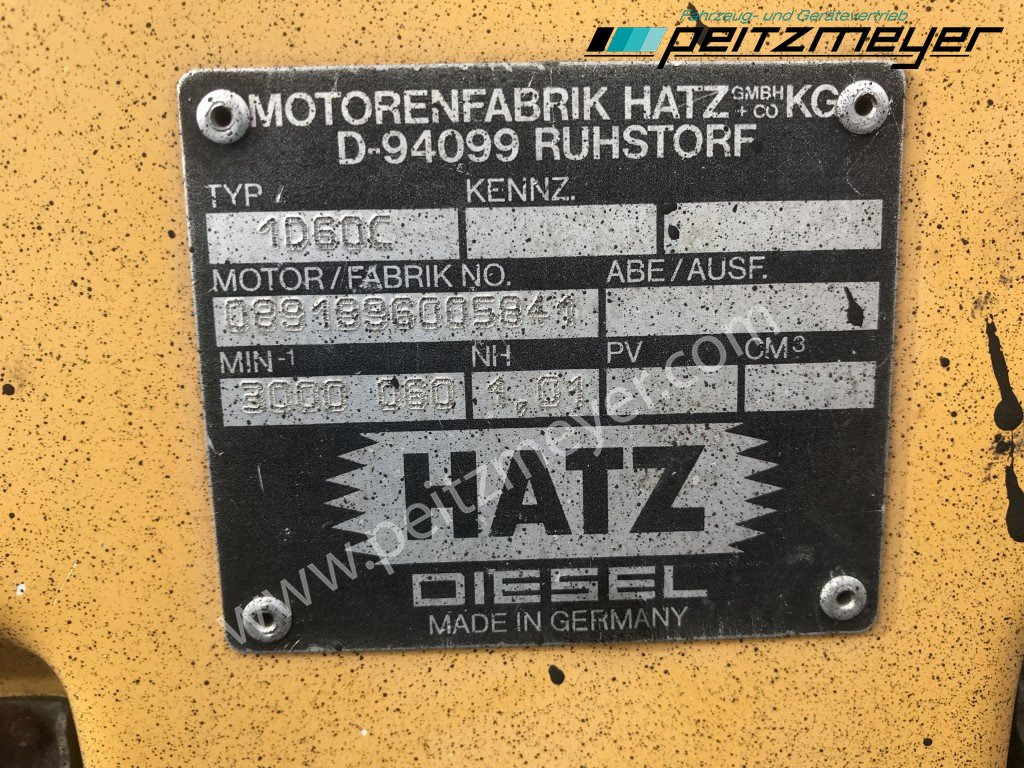 Autobitumatrice BATHE 1 Achs Anhänger Bitum / Teerkocher ST 5 E - 4,8 m³ zGG 9,5 t.: foto 15