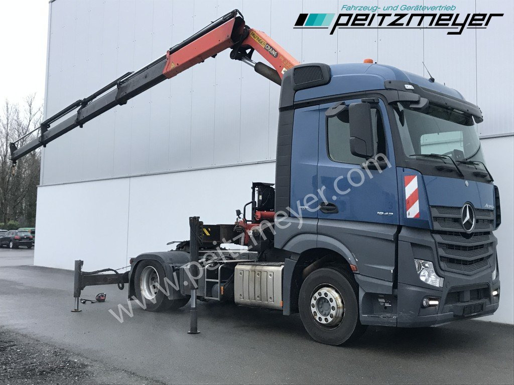 MERCEDES-BENZ Actros 1843 LS Kran Palfinger PK 23002 4 Punkt Abstützung - Gjysmë-kamion: foto 3 MERCEDES-BENZ Actros 1843 LS Kran Palfinger PK 23002 4 Punkt Abstützung - Gjysmë-kamion: foto 3