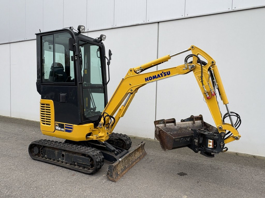 KOMATSU MINIBAGGER PC 16 R-3HS Powertilt 20,40,100 Löffel - Miniekskavator: foto 2 KOMATSU MINIBAGGER PC 16 R-3HS Powertilt 20,40,100 Löffel - Miniekskavator: foto 2