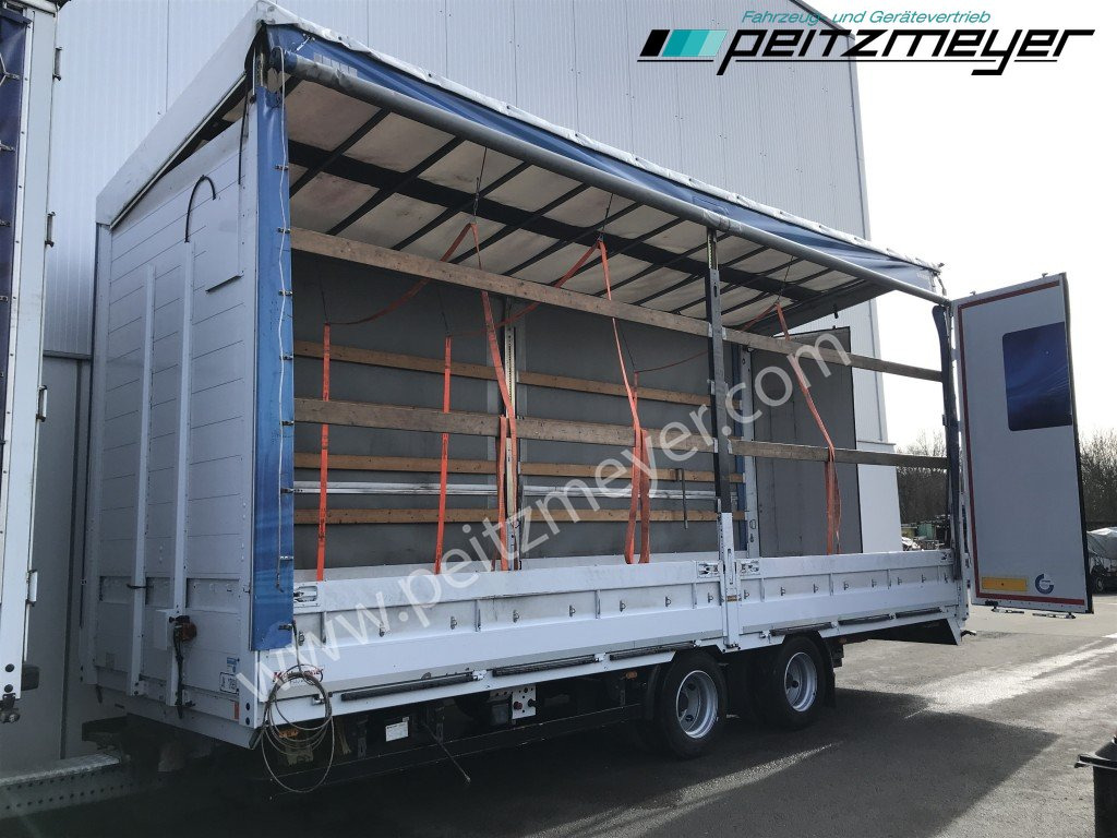 KRUKENMEIER Jumboanhänger TLPS 16,4, Hubdach, Edscha, verzinkt RSAB - Rimorkio e hapur/ Platformë: foto 3 KRUKENMEIER Jumboanhänger TLPS 16,4, Hubdach, Edscha, verzinkt RSAB - Rimorkio e hapur/ Platformë: foto 3