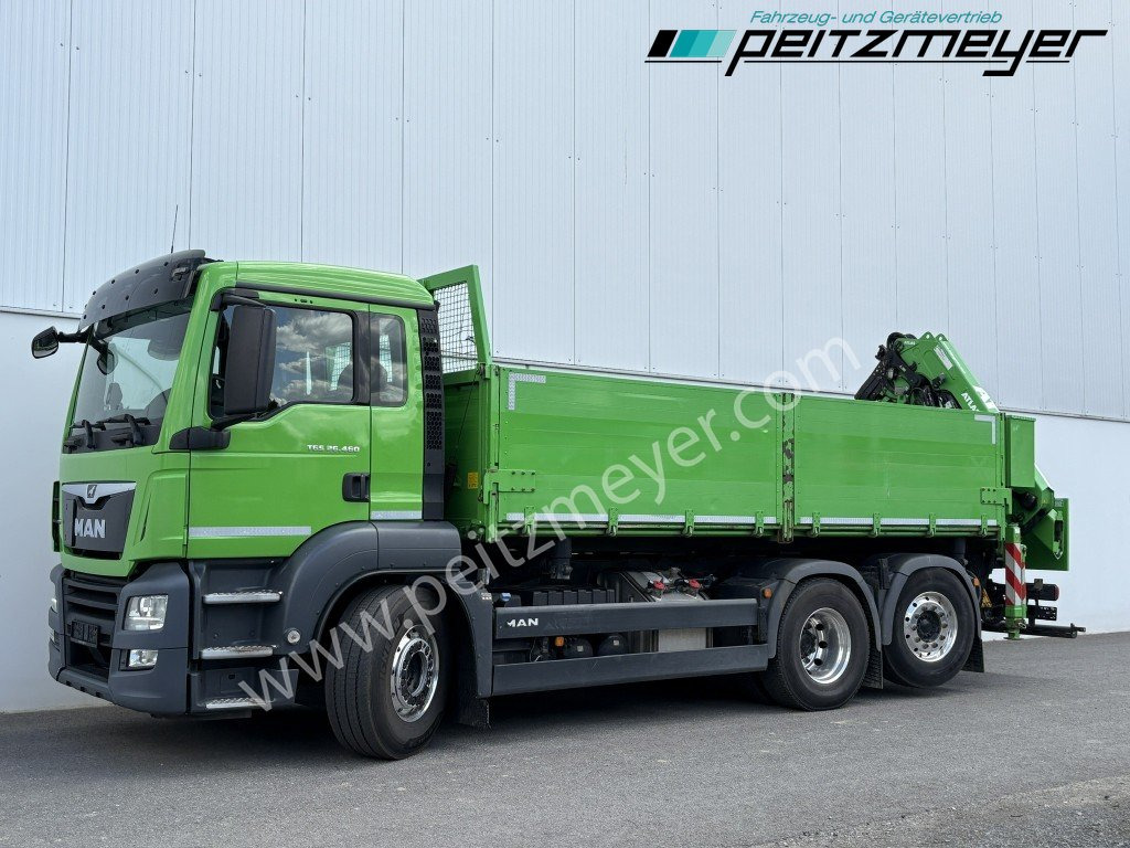 MAN TGS 26.460 FL 6x2 Kipper+Kran+Funk Lenkachse, 2-Seitenkipper, Atlas 172.3 - Kamion vetëshkarkues: foto 3 MAN TGS 26.460 FL 6x2 Kipper+Kran+Funk Lenkachse, 2-Seitenkipper, Atlas 172.3 - Kamion vetëshkarkues: foto 3
