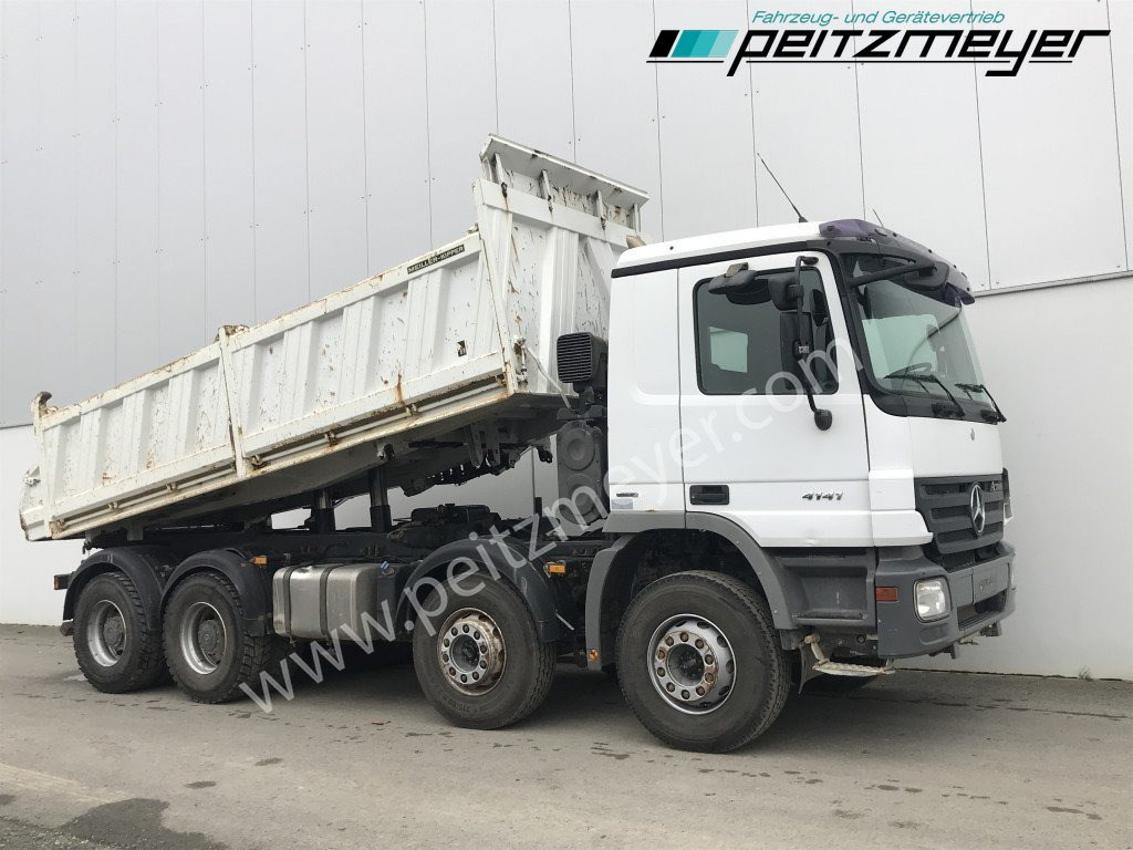 MERCEDES-BENZ Actros 4141 K 8x4 Bordmatik, 3 Pedale Meiller 3-Seitenkipper - Kamion vetëshkarkues: foto 2 MERCEDES-BENZ Actros 4141 K 8x4 Bordmatik, 3 Pedale Meiller 3-Seitenkipper - Kamion vetëshkarkues: foto 2