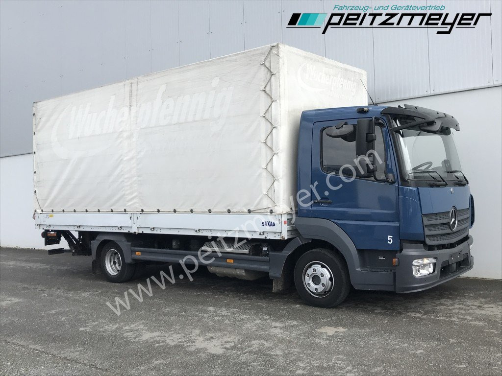 MERCEDES-BENZ Atego 818 L Pritsche+LBW, Klima, 2 x AHK - Kamion me tendë: foto 2 MERCEDES-BENZ Atego 818 L Pritsche+LBW, Klima, 2 x AHK - Kamion me tendë: foto 2