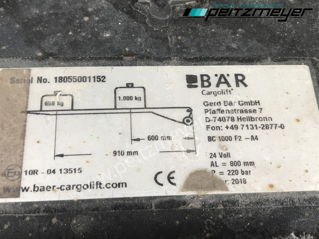 Kamion frigorifer MERCEDES-BENZ Atego 818 L Tiefkühlkoffer m. Trennwand, Thermo T 800, LBW, Klima: foto 24