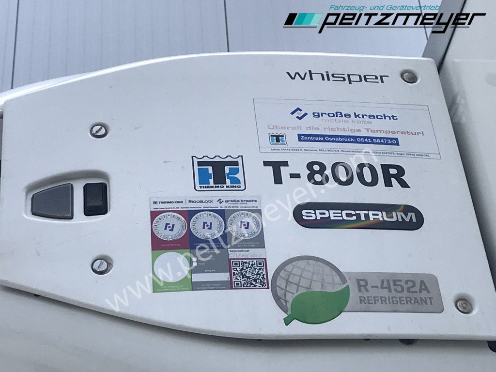 Kamion frigorifer MERCEDES-BENZ Atego 818 L Tiefkühlkoffer m. Trennwand, Thermo T 800, LBW, Klima: foto 25