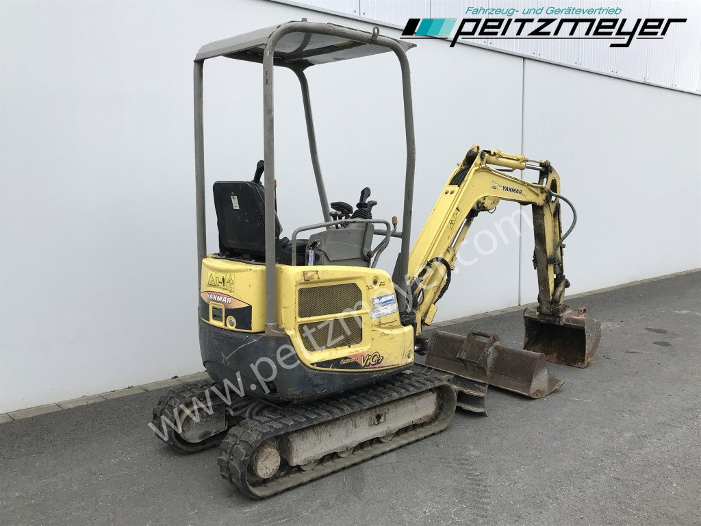 YANMAR MINIBAGGER Vio 17 verstellbares Fahrwerk Schnellwechsler mit 60 er und 100 Löffel - Miniekskavator: foto 3 YANMAR MINIBAGGER Vio 17 verstellbares Fahrwerk Schnellwechsler mit 60 er und 100 Löffel - Miniekskavator: foto 3