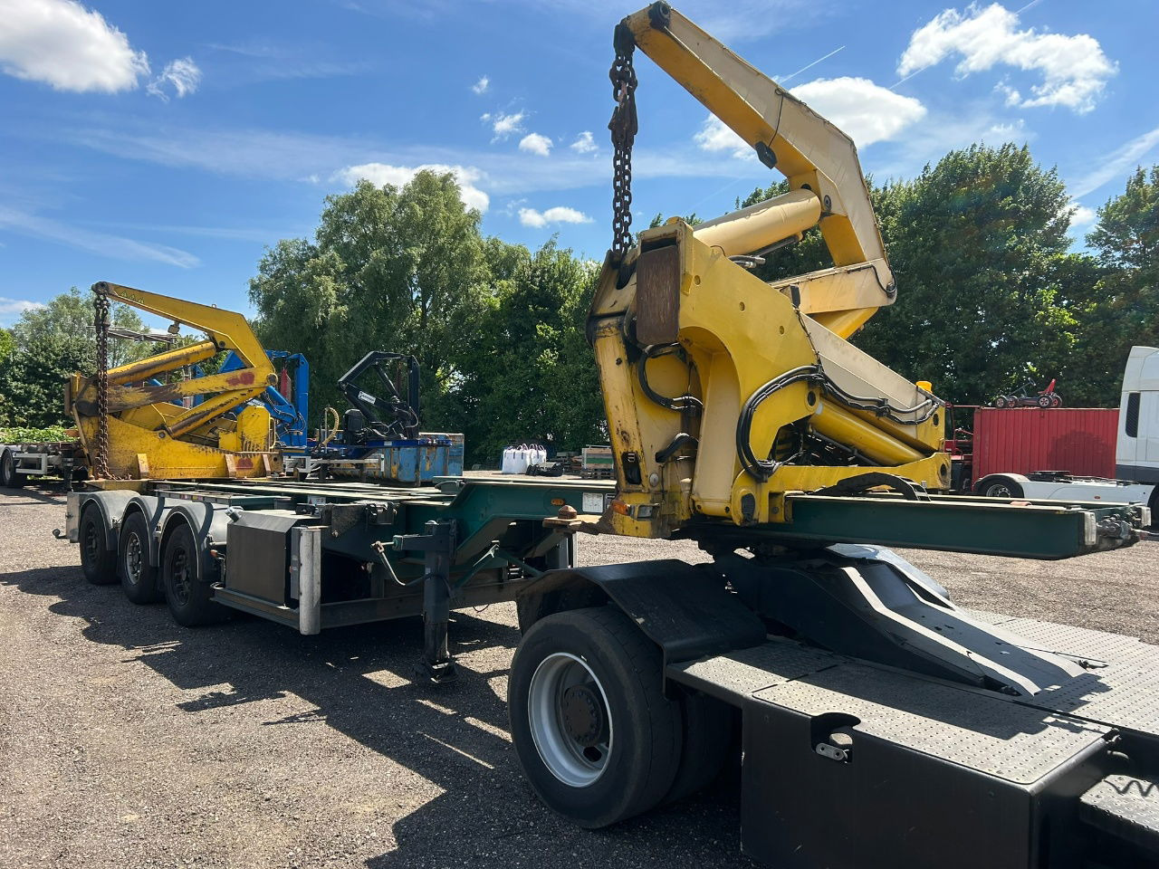 Hammar 195 HC / 20 ft, 2 x 20 ft 40 ft HC, power pack Diesel, Wireless controller 2 x, telescopic chassis - Transportjer kontejnerësh/ Gjysmë rimorkio me karroceri të çmontueshme: foto 2 Hammar 195 HC / 20 ft, 2 x 20 ft 40 ft HC, power pack Diesel, Wireless controller 2 x, telescopic chassis - Transportjer kontejnerësh/ Gjysmë rimorkio me karroceri të çmontueshme: foto 2