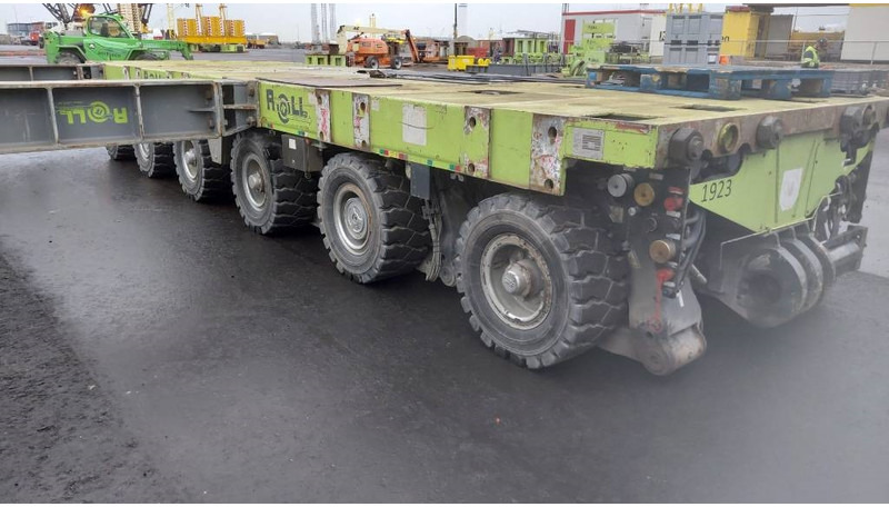 SCHEUERLE PEKZ 210.12.4 210ton (2pcs available) - Rimorkio me plan ngarkimi të ulët: foto 4 SCHEUERLE PEKZ 210.12.4 210ton (2pcs available) - Rimorkio me plan ngarkimi të ulët: foto 4