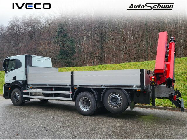IVECO X-Way AT280X46Y/PS ON++LED+KRAN + KIPPMULDE... - Kamion me vinç, Kamion me karroceri të hapur: foto 1 IVECO X-Way AT280X46Y/PS ON++LED+KRAN + KIPPMULDE... - Kamion me vinç, Kamion me karroceri të hapur: foto 1