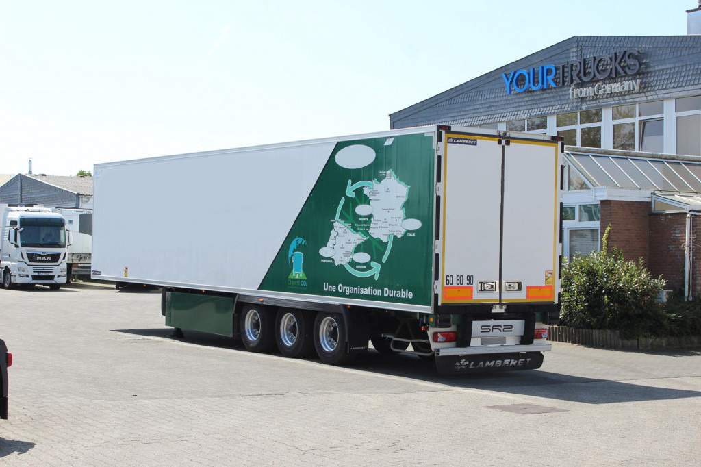 Gjysmë rimorkio frigorifer Lamberet Thermo King SLXe 200   Aluboden   Trennwand: foto 11