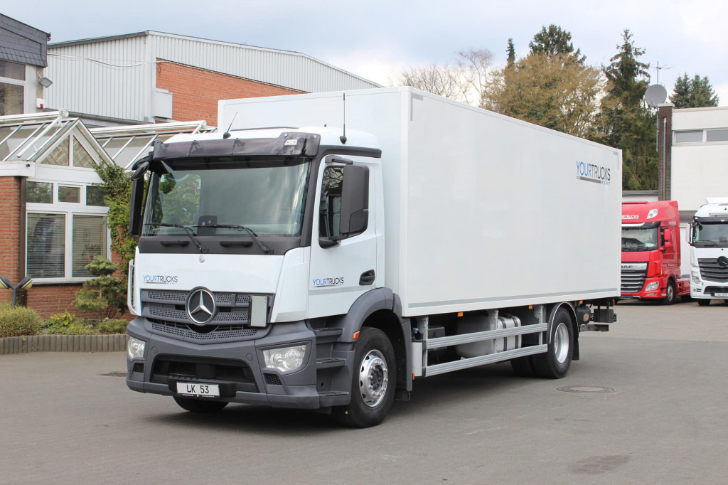 Mercedes-Benz Antos 1830 E6 Koffer 7,7m LBW S.Tür ACC LDW - Kamion vagonetë: foto 1 Mercedes-Benz Antos 1830 E6 Koffer 7,7m LBW S.Tür ACC LDW - Kamion vagonetë: foto 1