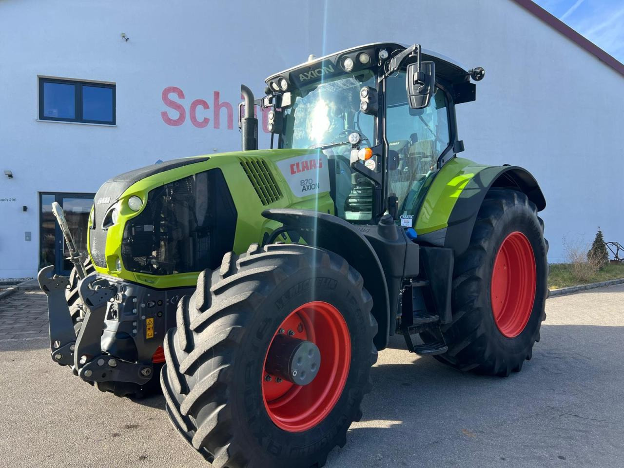 CLAAS Axion 870 CMATiC, 4923 Stunden - Traktor: foto 1 CLAAS Axion 870 CMATiC, 4923 Stunden - Traktor: foto 1
