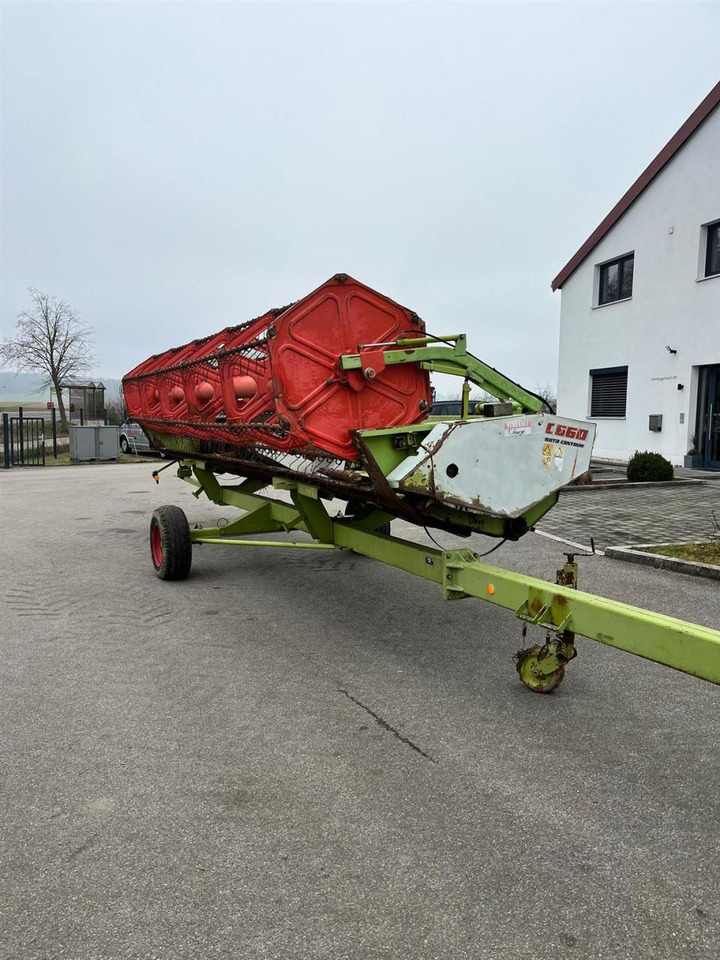 Lizingu i CLAAS Schneidwerk Claas C660 mit Autocontour, Transportwagen CLAAS Schneidwerk Claas C660 mit Autocontour, Transportwagen: foto 17