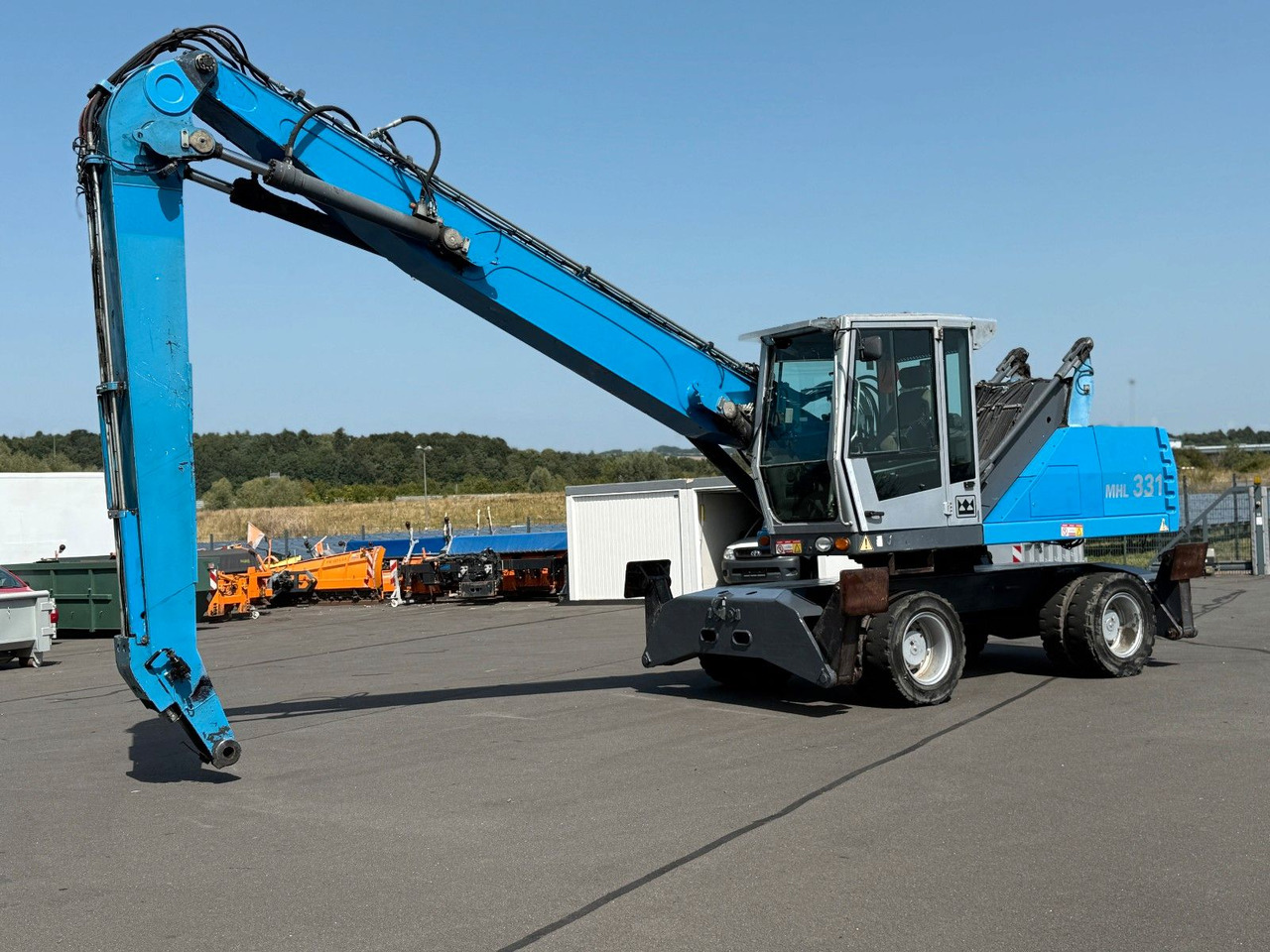 Fuchs MHL 331 - Ekskavator me goma: foto 3 Fuchs MHL 331 - Ekskavator me goma: foto 3