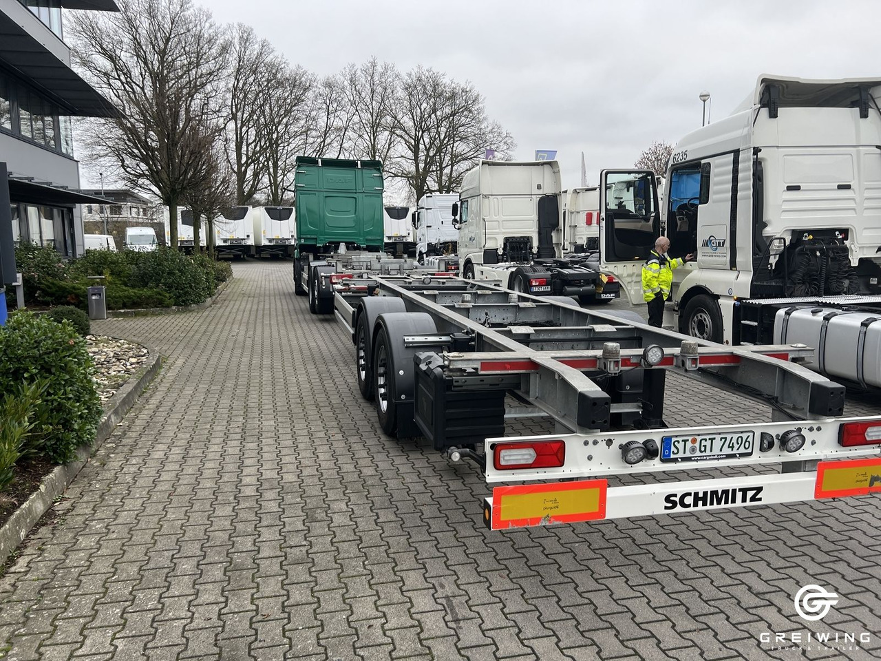Schmitz Cargobull ZWF 18/L-20' MIDI - Transportjer kontejnerësh/ Rimorkio me karroceri të çmontueshme: foto 3 Schmitz Cargobull ZWF 18/L-20' MIDI - Transportjer kontejnerësh/ Rimorkio me karroceri të çmontueshme: foto 3