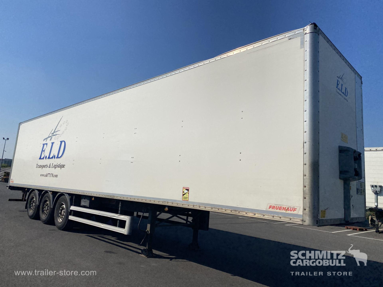 FRUEHAUF Dryfreight Standard - Gjysmë rimorkio me vagonetë të mbyllur: foto 1 FRUEHAUF Dryfreight Standard - Gjysmë rimorkio me vagonetë të mbyllur: foto 1