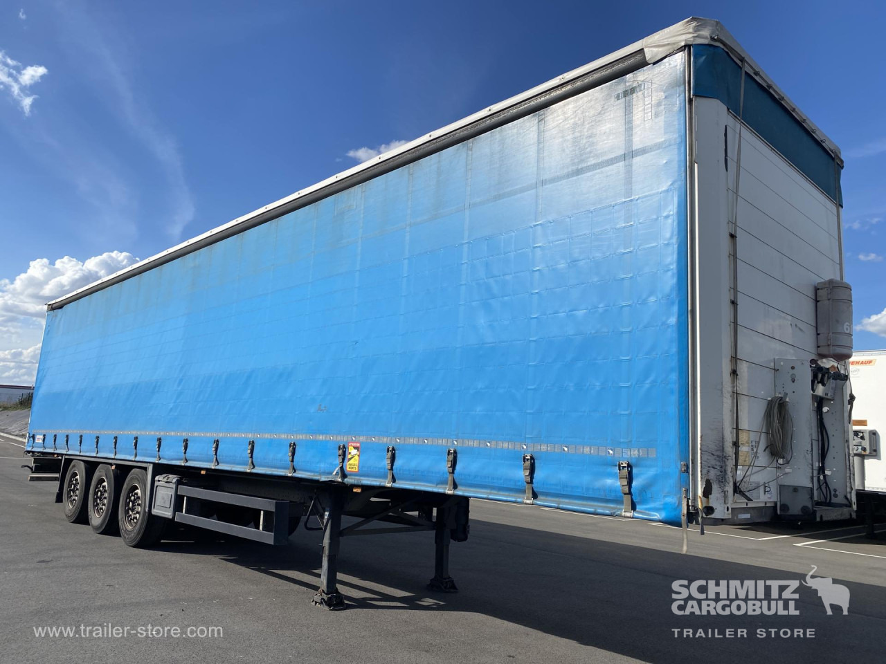 SCHMITZ Curtainsider Standard - Gjysmë rimorkio me tendë: foto 1 SCHMITZ Curtainsider Standard - Gjysmë rimorkio me tendë: foto 1