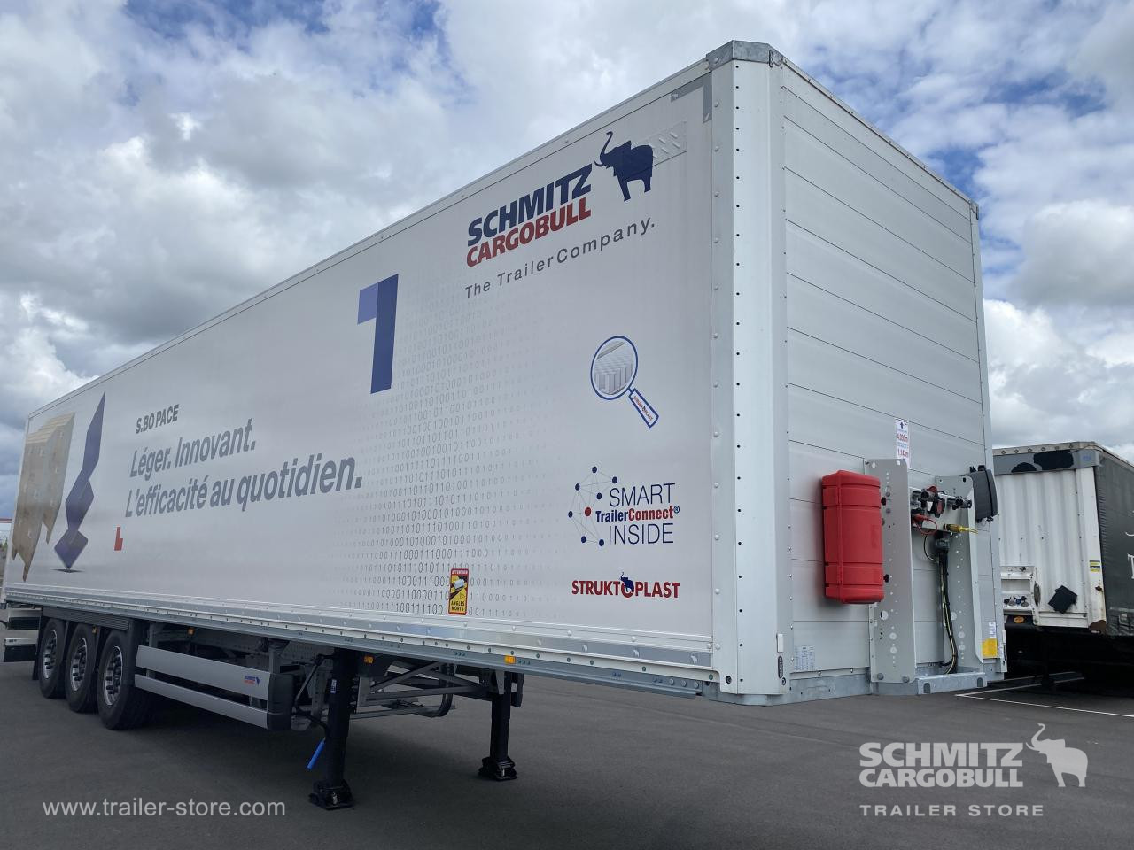 SCHMITZ Dryfreight - Gjysmë rimorkio me vagonetë të mbyllur: foto 1 SCHMITZ Dryfreight - Gjysmë rimorkio me vagonetë të mbyllur: foto 1