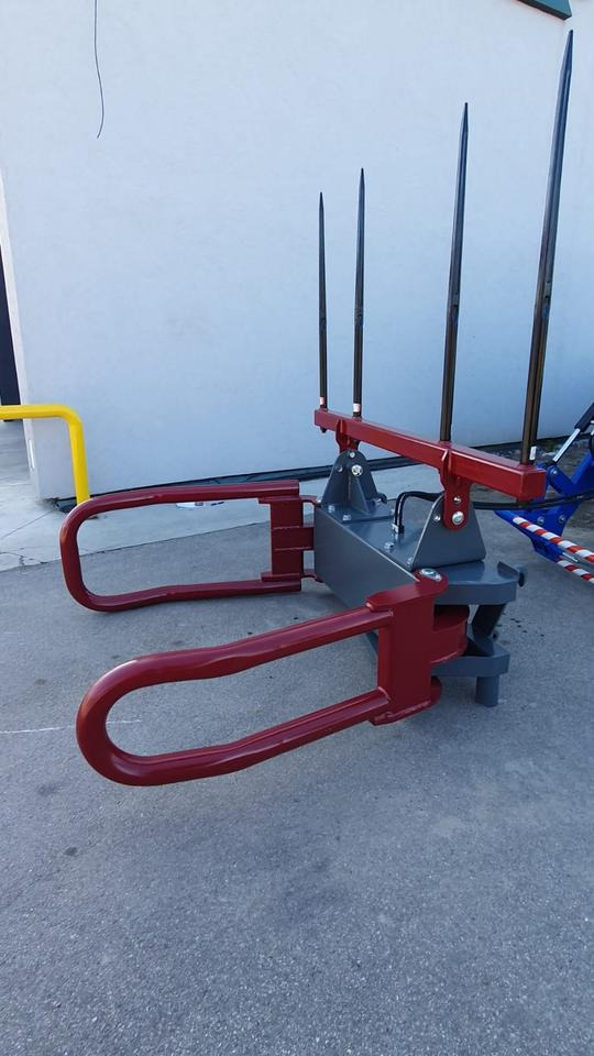 Ballenzange mit Zinken Rundbellenzange Silozange Frontlader Euro - Fashetë: foto 2 Ballenzange mit Zinken Rundbellenzange Silozange Frontlader Euro - Fashetë: foto 2