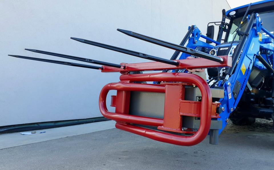Ballenzange mit Zinken Rundbellenzange Silozange Frontlader Euro - Fashetë: foto 4 Ballenzange mit Zinken Rundbellenzange Silozange Frontlader Euro - Fashetë: foto 4