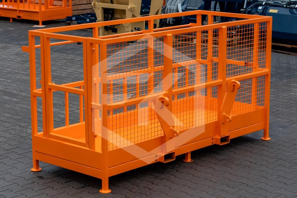 Arbeitskorb Arbeitsbühne Werkzeugkorb 240cm Euro Frontlader - Kokë për Makineri ndërtimi: foto 1 Arbeitskorb Arbeitsbühne Werkzeugkorb 240cm Euro Frontlader - Kokë për Makineri ndërtimi: foto 1