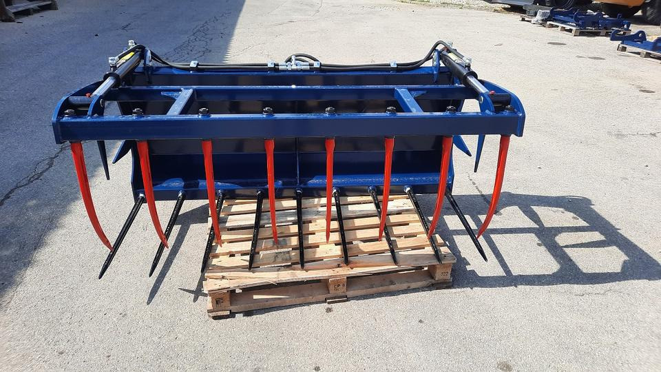 Krokodilgebiss Greifschaufel Frontlader Thaler Cat Hoflader Euro - Pajisje silose: foto 2 Krokodilgebiss Greifschaufel Frontlader Thaler Cat Hoflader Euro - Pajisje silose: foto 2