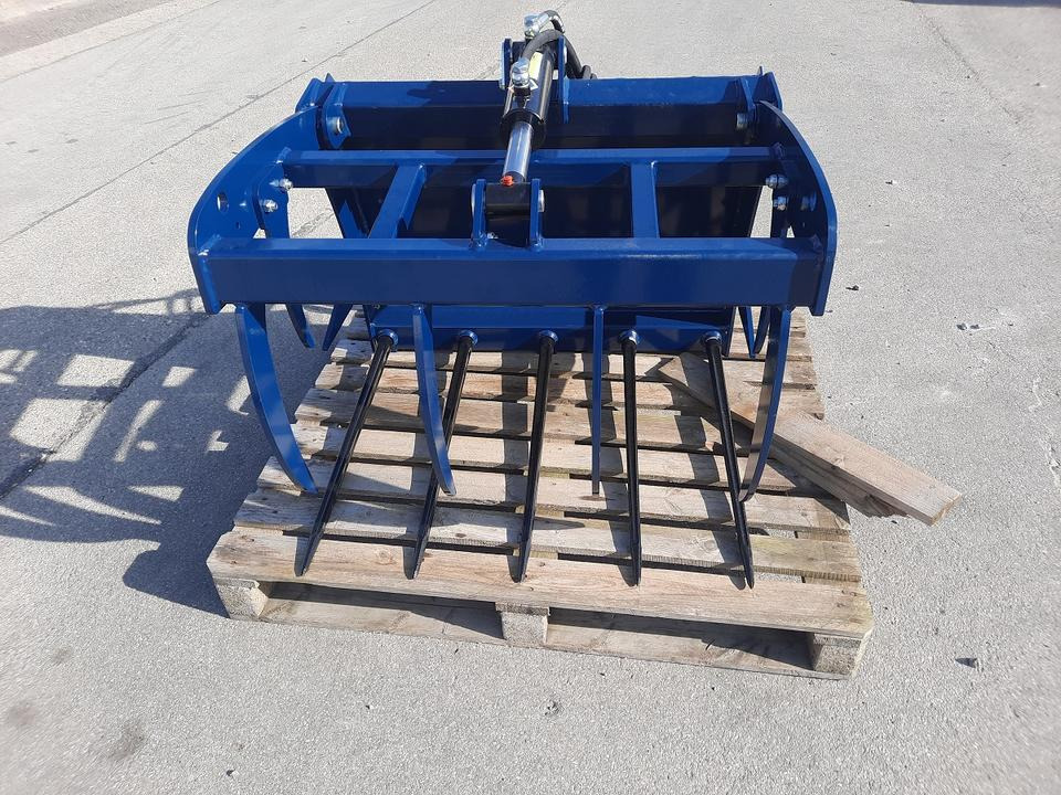 Krokodilgebiss mini Greifschaufel Frontlader Hoflader Euro - Pajisje silose: foto 1 Krokodilgebiss mini Greifschaufel Frontlader Hoflader Euro - Pajisje silose: foto 1