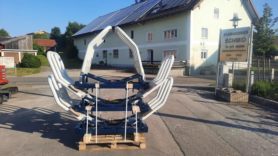 Rundbellenzange Ballenzange Silozange Frontlader Ballengabel Euro - Fashetë: foto 1 Rundbellenzange Ballenzange Silozange Frontlader Ballengabel Euro - Fashetë: foto 1