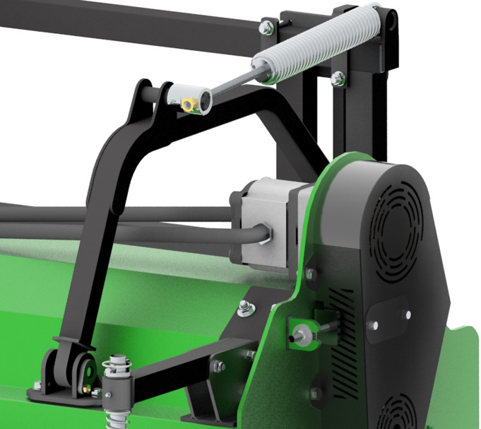 Talex Mulcher hydraulisch 1,50m für Hoflader Weidemann Kramer - Trince: foto 4 Talex Mulcher hydraulisch 1,50m für Hoflader Weidemann Kramer - Trince: foto 4