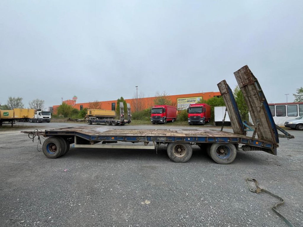 GOLDHOFER Tieflader TU 3-24 80 Tiefladeranhänger Rampen - Rimorkio me plan ngarkimi të ulët: foto 5 GOLDHOFER Tieflader TU 3-24 80 Tiefladeranhänger Rampen - Rimorkio me plan ngarkimi të ulët: foto 5