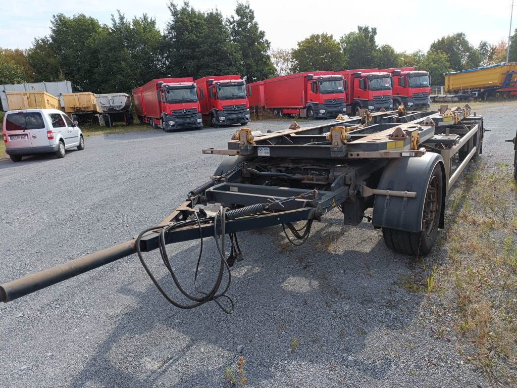 HUEFFERMANN Anhänger für Absetzmulden HMA 18.76 LS Containeranhänger - Transportjer kontejnerësh/ Rimorkio me karroceri të çmontueshme: foto 3 HUEFFERMANN Anhänger für Absetzmulden HMA 18.76 LS Containeranhänger - Transportjer kontejnerësh/ Rimorkio me karroceri të çmontueshme: foto 3