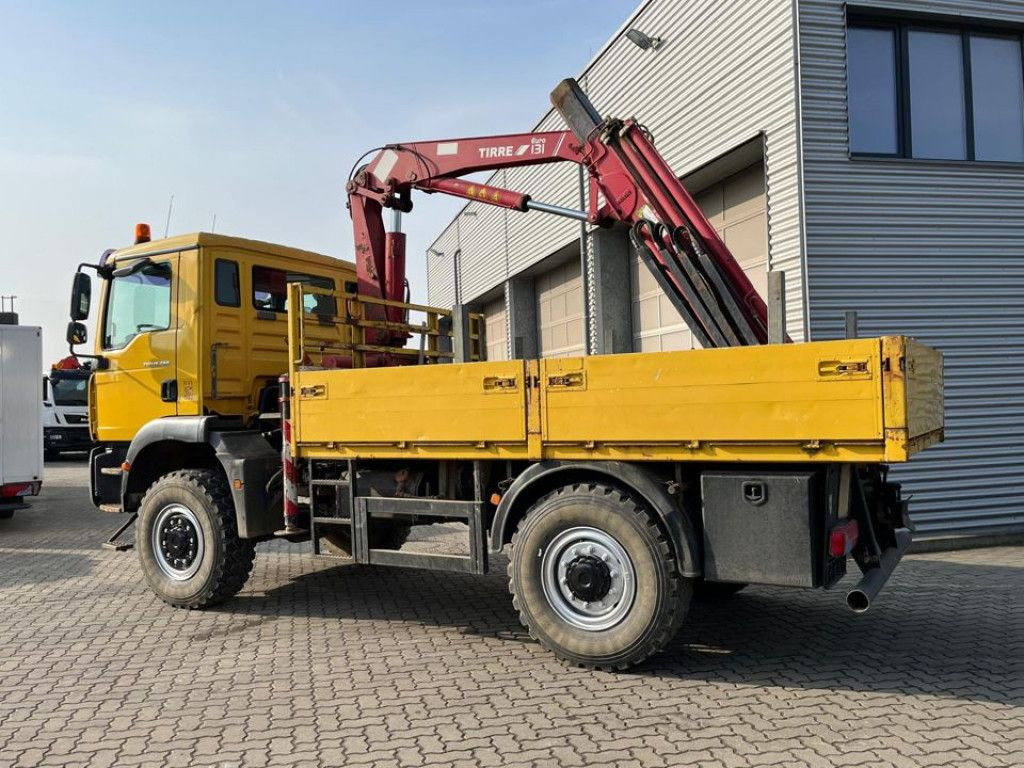 MAN TG-M 18.280 4x4 Pritsche Kran Singelreifen Funkf - Kamion me vinç, Kamion me karroceri të hapur: foto 4 MAN TG-M 18.280 4x4 Pritsche Kran Singelreifen Funkf - Kamion me vinç, Kamion me karroceri të hapur: foto 4
