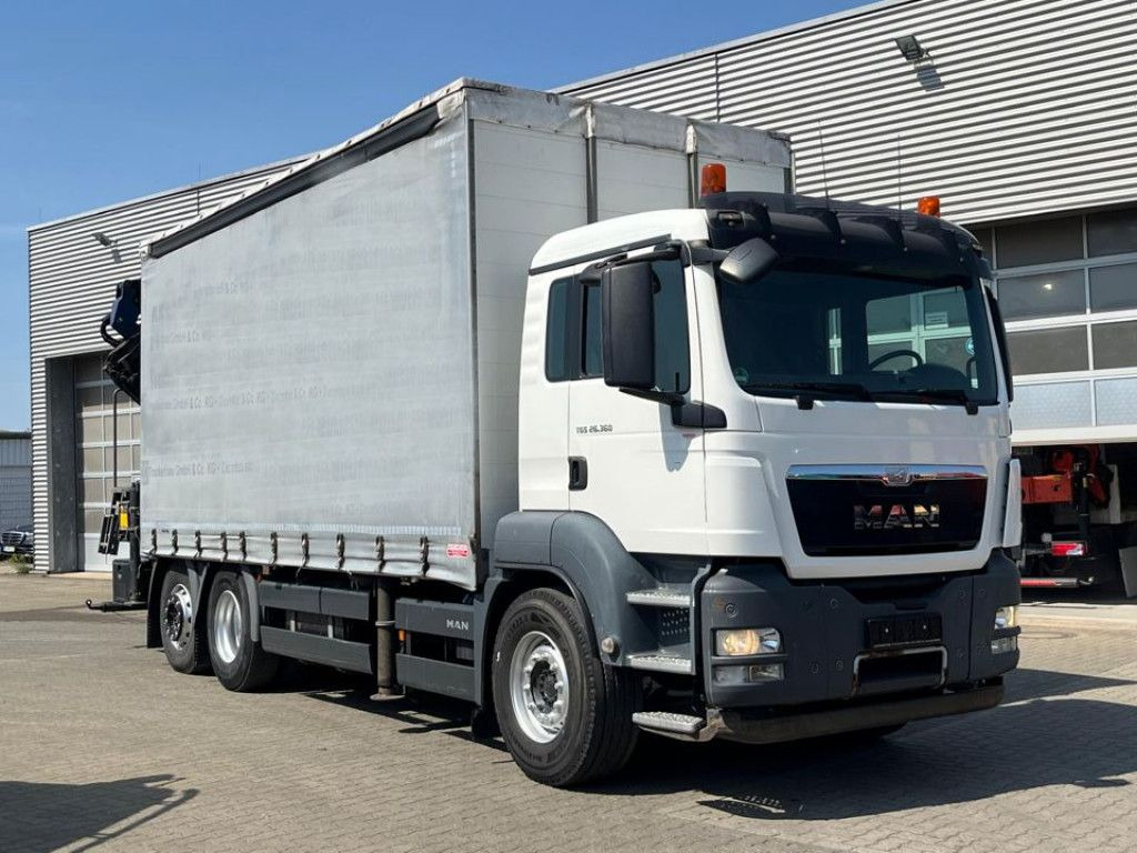 MAN TG-S 26.360 6x2-2LL Pritsche Heckkran 34m/to, Ji - Kamion me vinç: foto 2 MAN TG-S 26.360 6x2-2LL Pritsche Heckkran 34m/to, Ji - Kamion me vinç: foto 2