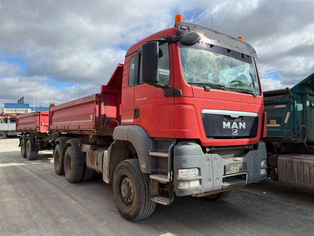 MAN TG-S 26.440 6x6 3-Achs Allradkipper Bordmatik - Kamion vetëshkarkues: foto 2 MAN TG-S 26.440 6x6 3-Achs Allradkipper Bordmatik - Kamion vetëshkarkues: foto 2