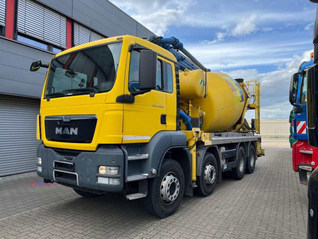 MAN TG-S 35.360 8x4 BB Pumi Pumi 24mKolbenpumpe deut - Pompë betoni: foto 1 MAN TG-S 35.360 8x4 BB Pumi Pumi 24mKolbenpumpe deut - Pompë betoni: foto 1