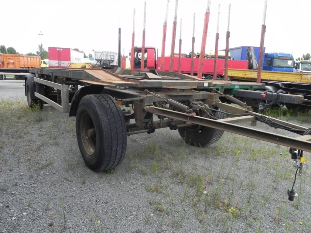 MEINDL Abrollanhänger AR 18 Containeranhänger - Rimorkio roll-off/ Skip loader: foto 1 MEINDL Abrollanhänger AR 18 Containeranhänger - Rimorkio roll-off/ Skip loader: foto 1