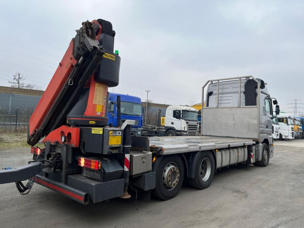 Mercedes-Benz Actros 2541 Pritsche Heckkran Palfinger PK 34002 - Kamion me vinç, Kamion me karroceri të hapur: foto 4 Mercedes-Benz Actros 2541 Pritsche Heckkran Palfinger PK 34002 - Kamion me vinç, Kamion me karroceri të hapur: foto 4