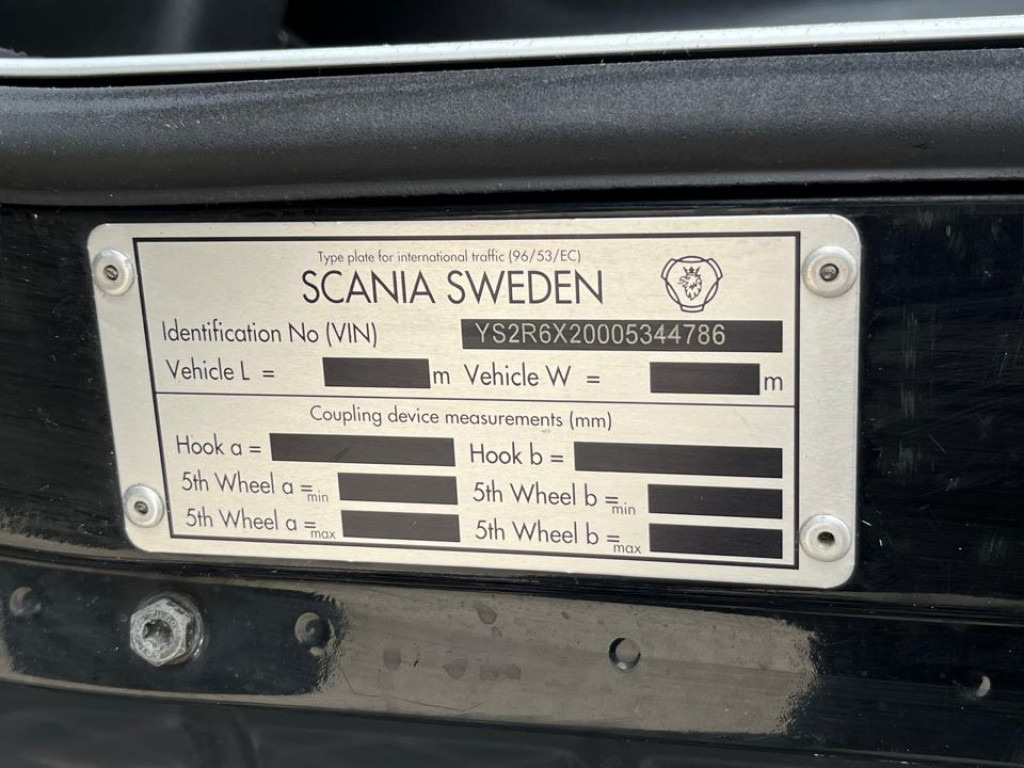 SCANIA (S) R 490 LB 6x2 Pritsche Plane incl. Mitnahmestapler - Kamion me tendë: foto 4 SCANIA (S) R 490 LB 6x2 Pritsche Plane incl. Mitnahmestapler - Kamion me tendë: foto 4