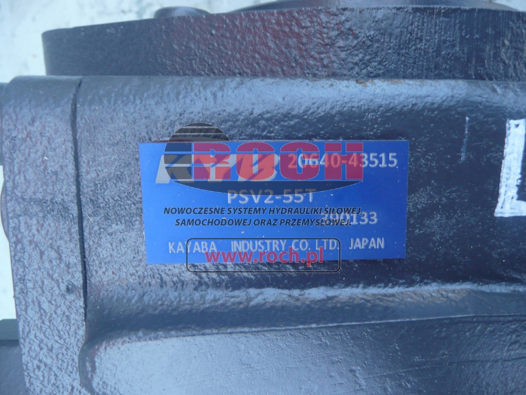 KAYABA PSV2-55T 20640-43515 + 3K3CY 09CLFSS - Pompa hidraulike: foto 1 KAYABA PSV2-55T 20640-43515 + 3K3CY 09CLFSS - Pompa hidraulike: foto 1