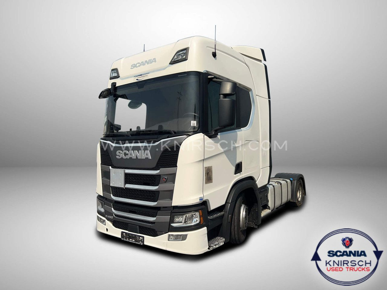 Scania R450A4x2EB / LowLiner / LED / 2x Tank - Gjysmë-kamion: foto 1 Scania R450A4x2EB / LowLiner / LED / 2x Tank - Gjysmë-kamion: foto 1