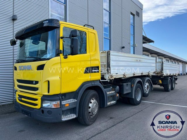 Scania G420LB6X24MNA Liftachse mirt Tandemanhänger - Kamion vetëshkarkues: foto 1 Scania G420LB6X24MNA Liftachse mirt Tandemanhänger - Kamion vetëshkarkues: foto 1