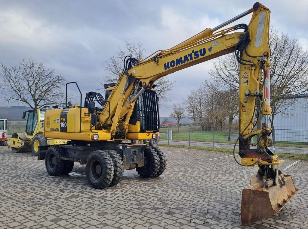 Komatsu PW 160-7, Bj 07, 7050 BH, hydr. VA, MS10, GLV - Ekskavator me goma: foto 2 Komatsu PW 160-7, Bj 07, 7050 BH, hydr. VA, MS10, GLV - Ekskavator me goma: foto 2