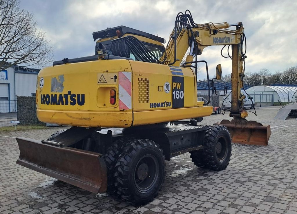 Komatsu PW 160-7, Bj 07, 7050 BH, hydr. VA, MS10, GLV - Ekskavator me goma: foto 4 Komatsu PW 160-7, Bj 07, 7050 BH, hydr. VA, MS10, GLV - Ekskavator me goma: foto 4