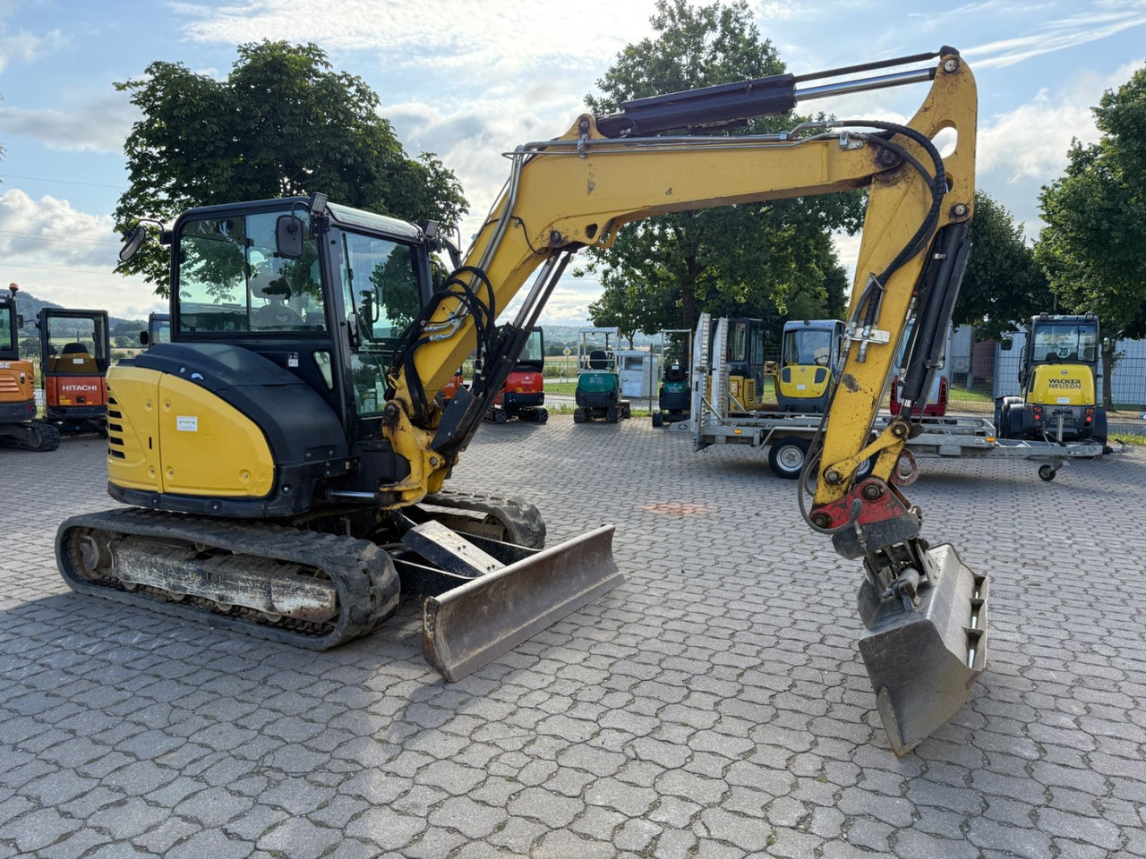 Yanmar SV 60-A, Bj 18, 2050 BH, Klima, MS03, TL - Miniekskavator: foto 2 Yanmar SV 60-A, Bj 18, 2050 BH, Klima, MS03, TL - Miniekskavator: foto 2