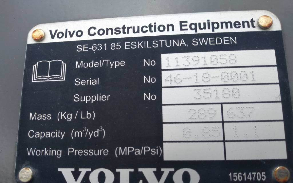 Volvo GP Schaufel 0,85m³ - Kovë fadrome për Makineri ndërtimi: foto 3 Volvo GP Schaufel 0,85m³ - Kovë fadrome për Makineri ndërtimi: foto 3