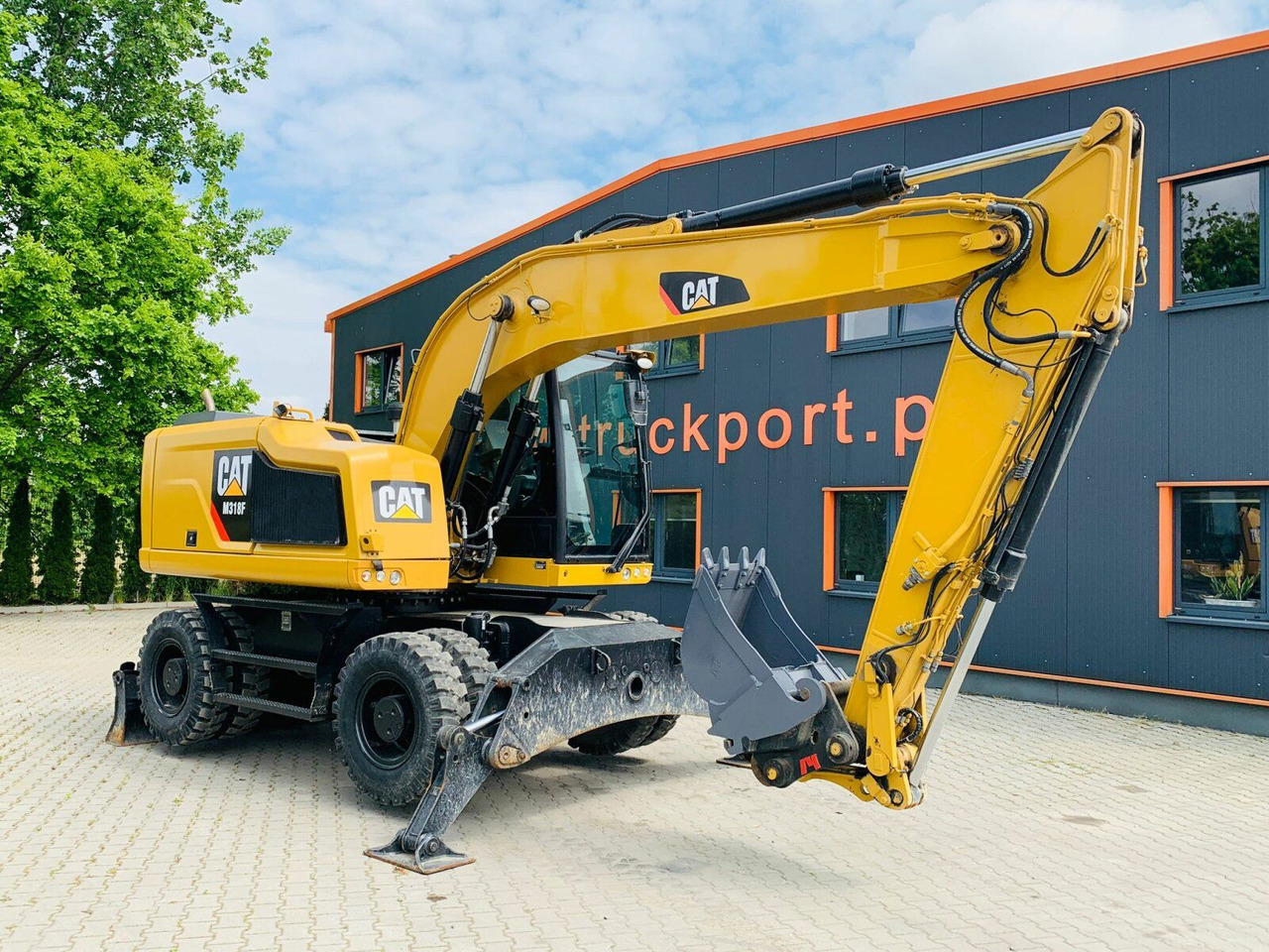 CAT M318F Mobilbagger *5.845 h *Schnellwechsel - Ekskavator me goma: foto 3 CAT M318F Mobilbagger *5.845 h *Schnellwechsel - Ekskavator me goma: foto 3