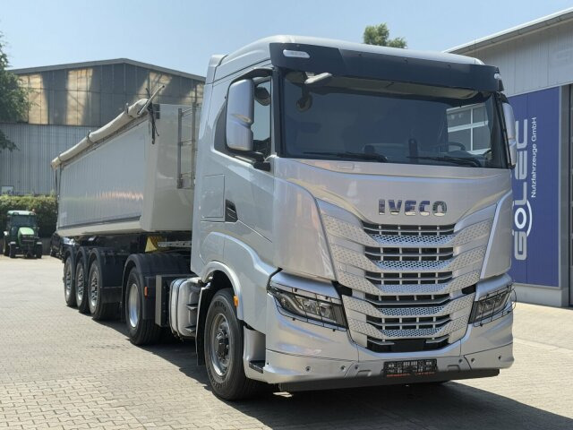 Iveco S-WAY 4x4H Zugmaschine Euro 6 *Kippauflieger - Gjysmë-kamion: foto 1 Iveco S-WAY 4x4H Zugmaschine Euro 6 *Kippauflieger - Gjysmë-kamion: foto 1