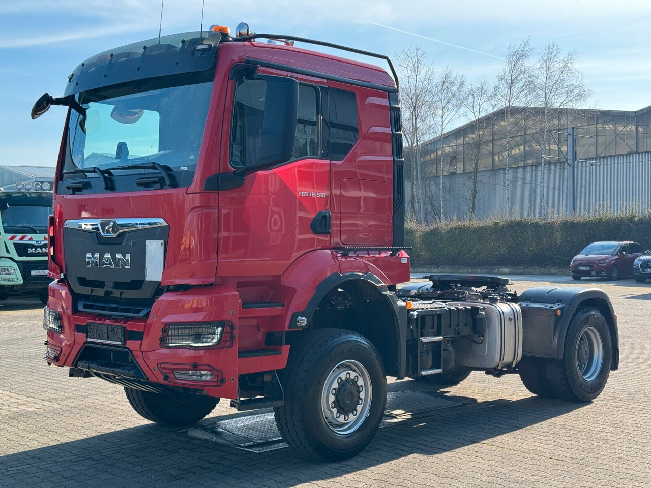 MAN TGS 18.510 4x4 SZM - Kipphyd. Blatt Luft Pritard - Gjysmë-kamion: foto 2 MAN TGS 18.510 4x4 SZM - Kipphyd. Blatt Luft Pritard - Gjysmë-kamion: foto 2